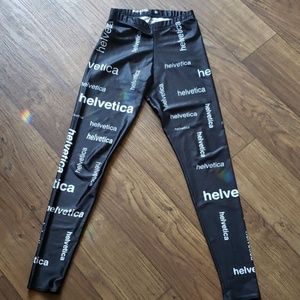BlackMilk Helvetica leggings